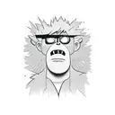 Gorillaz tattoo design idea