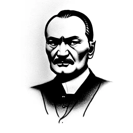 Ben hiçbir zaman umudumu kaybetmedim! Mustafa Kemal Atatürk tattoo design idea