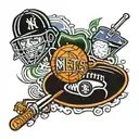 ny Mets jets Knicks rangers tattoo design idea
