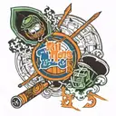 ny Mets jets Knicks rangers tattoo design idea