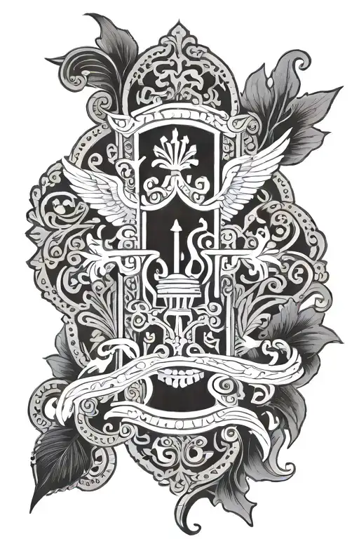 Serbian Orthodox tattoo design idea