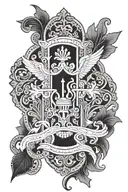 Serbian Orthodox tattoo design idea