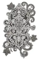Serbian Orthodox tattoo design idea