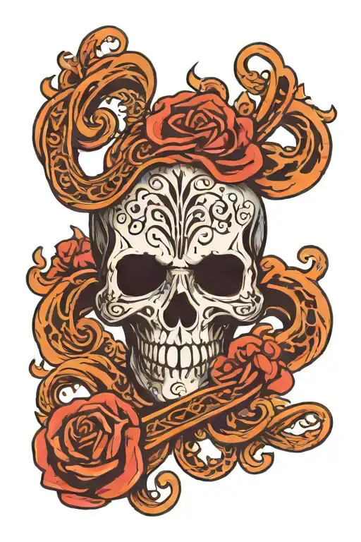Harry Potter death eater  tattoo design idea