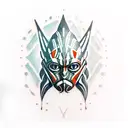  star wars ahsoka tattoo design idea