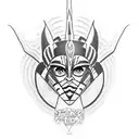  star wars ahsoka tattoo design idea