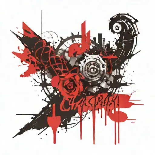 this to shall pass written tattoo design idea