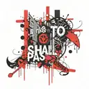 this to shall pass written tattoo design idea