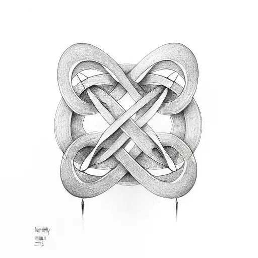 Infinity Symbol tattoo design idea