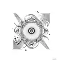 Infinity Symbol tattoo design idea