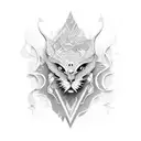 oroborous tattoo design idea