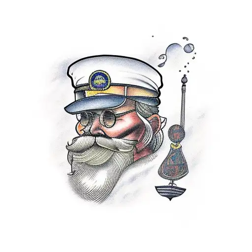 the old man and the sea earnest hemmingway tattoo design idea