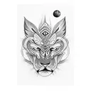 Amazon rainforest tattoo design idea