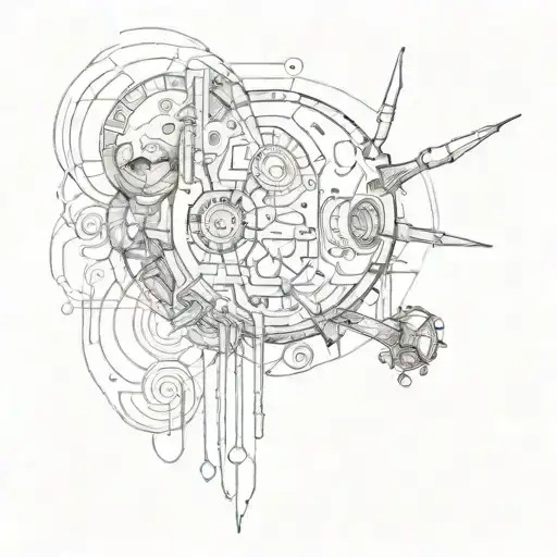 Curiosity tattoo design idea