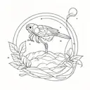 Curiosity tattoo design idea