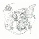 Curiosity tattoo design idea