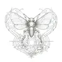 Curiosity tattoo design idea