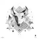 tetra pack milk tattoo design idea