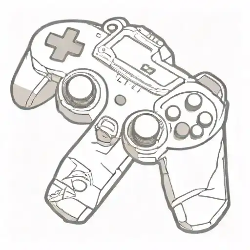 gamer tattoos related with greek  tattoo design idea