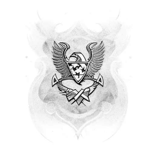 Benfica logo with a twist tattoo design idea