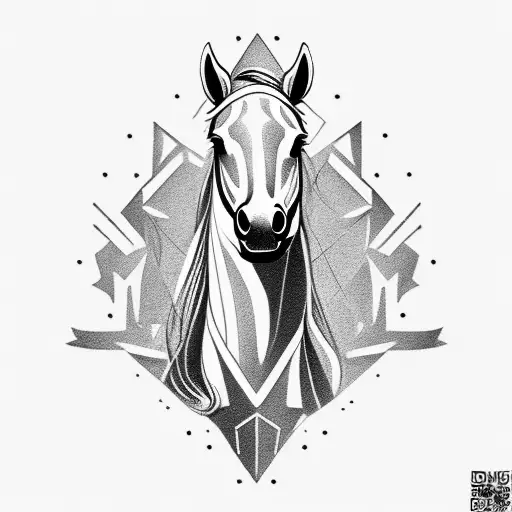  horse chess piece  tattoo design idea