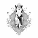  horse chess piece  tattoo design idea