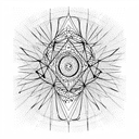 abstract tattoo design idea