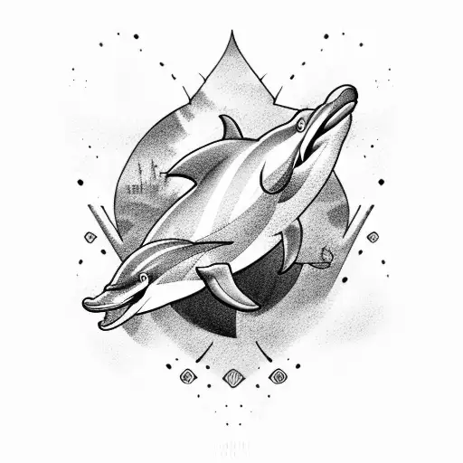 miami dolphins  tattoo design idea