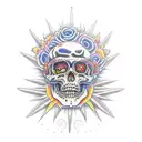 Grateful Dead band tattoo design idea