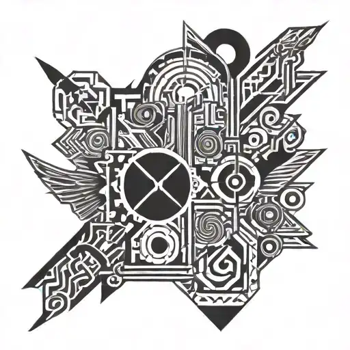 Berlin, techno culture, raves tattoo design idea