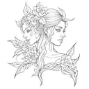 Jessica & Ralf tattoo design idea