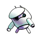 android 90s tattoo design idea