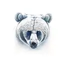 momma bear tattoo design idea