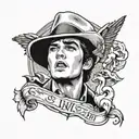 elvis presley tattoo design idea
