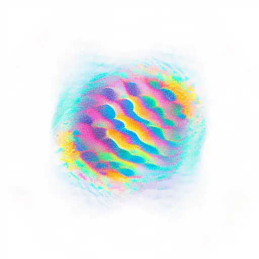 water droplet ripples reflection tattoo design idea