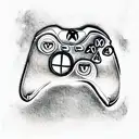Xbox controller tattoo design idea