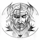 Witcher tattoo design idea