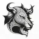 bnwo ownership qos tattoo design idea