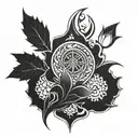 bnwo ownership qos tattoo design idea