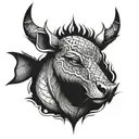 bnwo ownership qos tattoo design idea