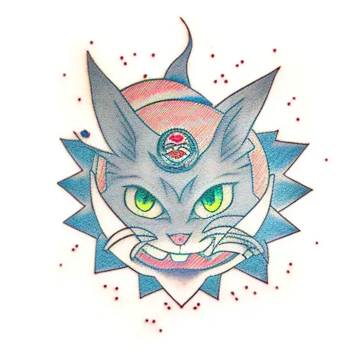 anime references since 90s tattoo design idea