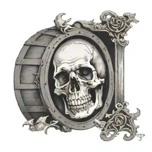 The Cask of Amontillado by Edgar Allan Poe tattoo design idea
