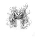 QOS tattoo design idea