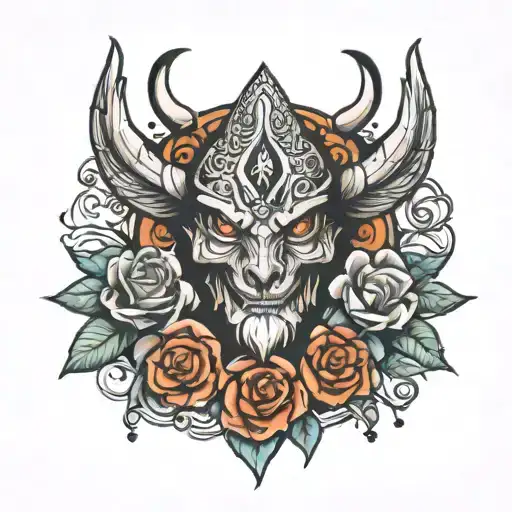 Good luck tattoo design idea