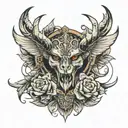 Good luck tattoo design idea