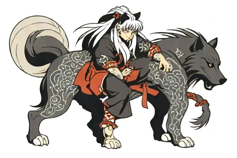 Inuyasha tattoo design idea