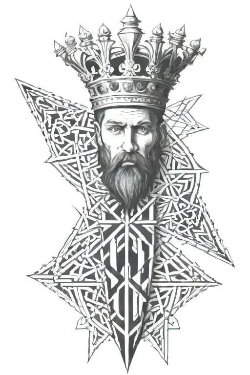 croatian king zvonimir tattoo design idea