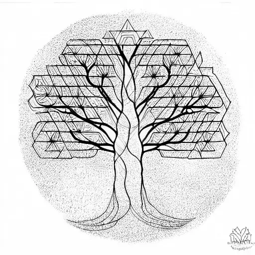 Tree of Life tattoo design idea