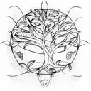 Tree of Life tattoo design idea