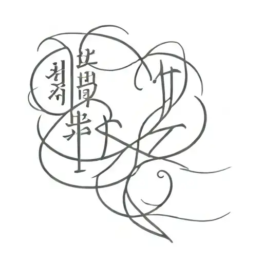 A friend loves at all times, and a brother is born for a difficult time. Proverbs 17:17 (in japanese symbols)  tattoo design idea